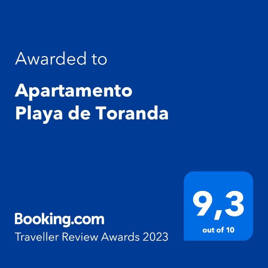 Apartamento Playa De Toranda Posada De Llanes Eksteriør bilde